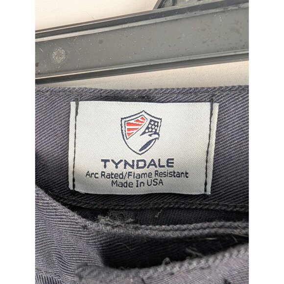 Tyndale FR Work Pants Mens 42x34 Navy Made in USA U250T NWT $104 - Picture 3 of 7